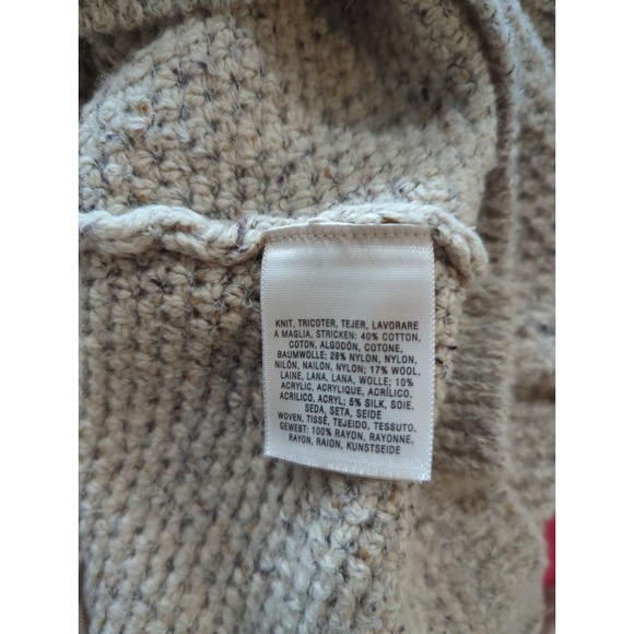 Angel Of The North Anthropologie Envalira Zip Up Sweater Jacket - Picture 5 of 5